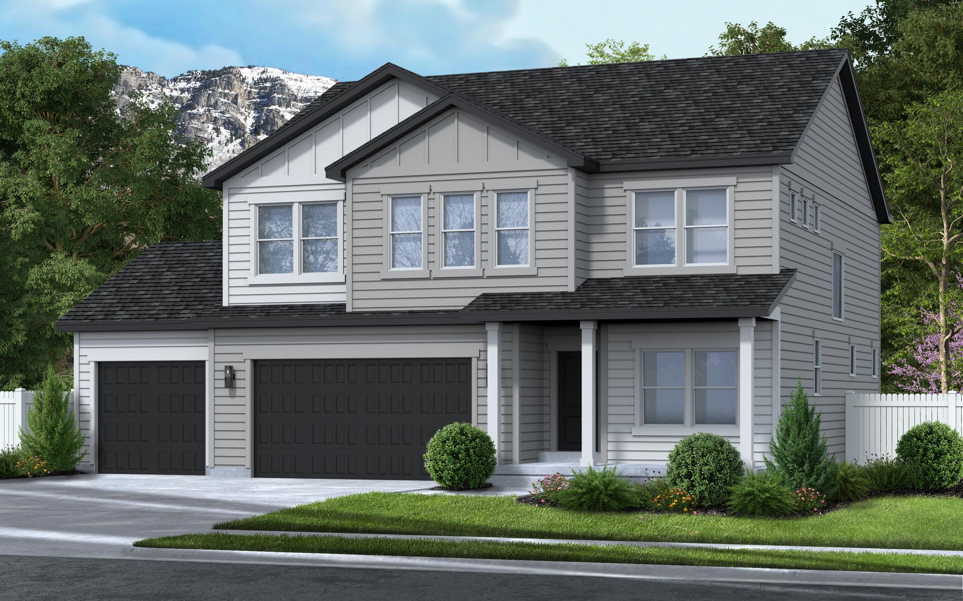 Alpine Craftsman new home in Saratoga Springs, UT