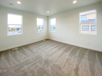 Owner's Suite. Sahara Transitional - ADU Option New Home in Mapleton, UT
